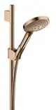 AXOR-HG-AXOR-Uno-Brauseset-0-90-m-mit-Handbrause-120-3jet-Polished-Red-Gold-27987300 gallery number 1